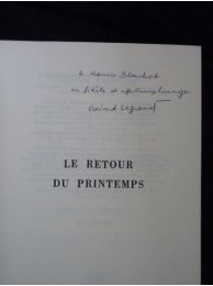 LEGRAND : Le retour du printemps - Autographe, Edition Originale - Edition-Originale.com