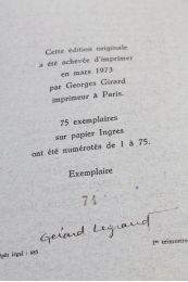 LEGRAND : Siècles ciselés - Libro autografato, Prima edizione - Edition-Originale.com