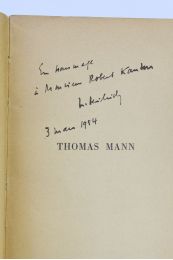 LEIBRICH : Thomas Mann - Libro autografato, Prima edizione - Edition-Originale.com