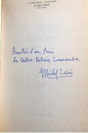 LEIRIS : L'Afrique fantôme - Libro autografato - Edition-Originale.com