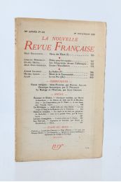 LEIRIS : Miroir de la tauromachie - In La Nrf N°302 du 1er Novembre 1938 - Edition Originale - Edition-Originale.com