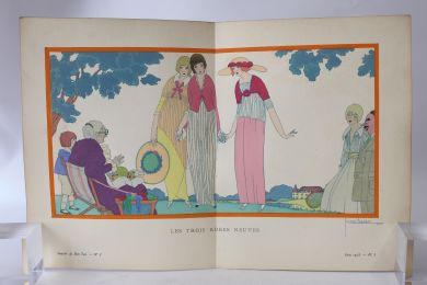Les Trois robes neuves (pl.1, La Gazette du Bon ton, 1913 n°8) - Prima edizione - Edition-Originale.com