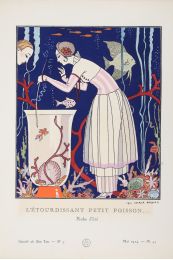 L'Etourdissant petit poisson. Robe d'été (pl.44, La Gazette du Bon ton, 1914 n°5) - Erste Ausgabe - Edition-Originale.com