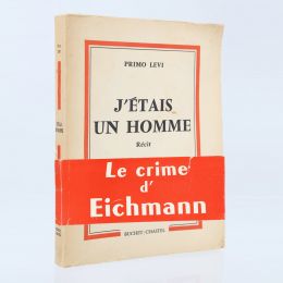 LEVI : J'étais un homme - Se questo è un uomo [Si c'est un homme] - First edition - Edition-Originale.com