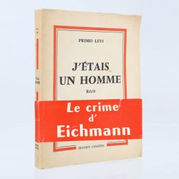 LEVI : J'étais un homme - Se questo è un uomo [Si c'est un homme] - Prima edizione - Edition-Originale.com