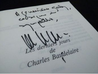 LEVY : Les derniers jours de Charles Baudelaire - Signed book, First edition - Edition-Originale.com