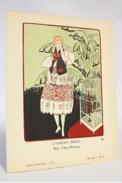 L'Oiseau mort. Robe Tchéco-slovaque (pl.33, La Gazette du Bon ton, 1920 n°5) - Edition Originale - Edition-Originale.com