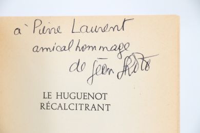 L'HOTE : Le huguenot récalcitrant et quelques autres nouvelles - Signed book, First edition - Edition-Originale.com