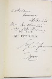 LIFAR : Du temps que j'avais faim - Libro autografato, Prima edizione - Edition-Originale.com