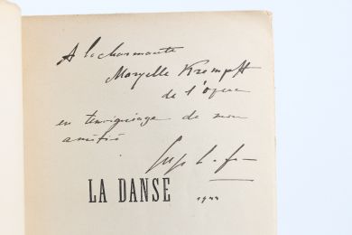 LIFAR : La Danse. Les grands Courants de la Danse académique - Autographe, Edition Originale - Edition-Originale.com