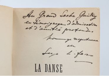 LIFAR : La Danse - Les grands Courants de la Danse académique - Autographe, Edition Originale - Edition-Originale.com