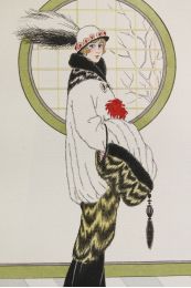 Costumes parisiens. Parure d'hermine et putois (pl.127, Journal des Dames et des Modes, 1913 n°56) - Erste Ausgabe - Edition-Originale.com