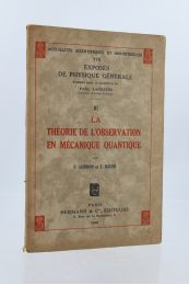 LONDON : La théorie de l'observation en mécanique quantique - Edition Originale - Edition-Originale.com