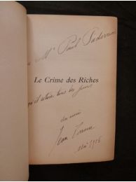 LORRAIN : Le crime des riches - Libro autografato, Prima edizione - Edition-Originale.com