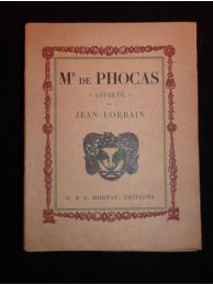 LORRAIN : Monsieur de Phocas - Edition-Originale.com