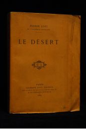 LOTI : Le désert - First edition - Edition-Originale.com