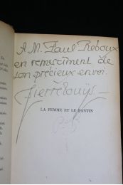LOUYS : La femme et le pantin - Signed book, First edition - Edition-Originale.com