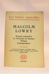 LOWRY : Les lettres nouvelles N°5 de la 8ème année : Malcolm Lowry - Prima edizione - Edition-Originale.com