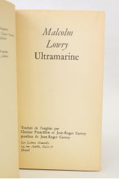 LOWRY : Ultramarine - First edition - Edition-Originale.com
