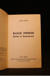 LOYER : Black power - Prima edizione - Edition-Originale.com