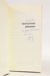 LYOTARD : Instructions païennes - Autographe, Edition Originale - Edition-Originale.com
