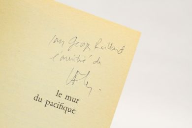 LYOTARD : Le mur du Pacifique - Signiert, Erste Ausgabe - Edition-Originale.com