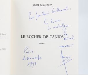 MAALOUF : Le rocher de Tanios - Libro autografato - Edition-Originale.com