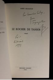 MAALOUF : Le rocher de Tanios - Signed book, First edition - Edition-Originale.com