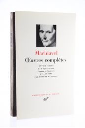 MACHIAVEL : Oeuvres complètes - Edition-Originale.com