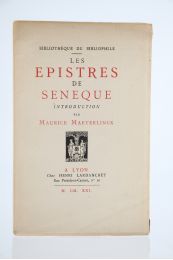 MAETERLINCK : Introduction aux épistres de Sénèque - First edition - Edition-Originale.com