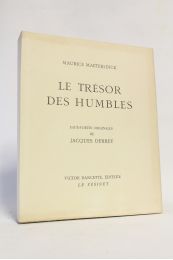 MAETERLINCK : Le trésor des humbles - Edition-Originale.com