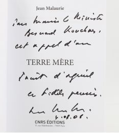 MALAURIE : Terre mère - Signiert, Erste Ausgabe - Edition-Originale.com