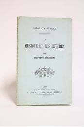 MALLARME : La musique et les lettres - Edition Originale - Edition-Originale.com