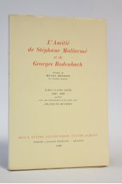 MALLARME : L'amitié de Stéphane Mallarmé et de Georges Rodenbach - Erste Ausgabe - Edition-Originale.com