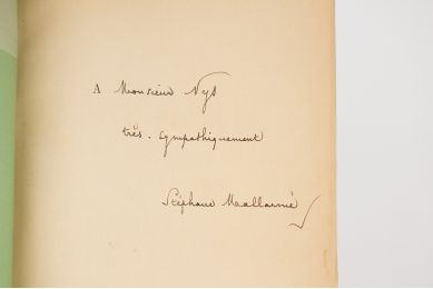 MALLARME : Villiers de l'Isle Adam - Autographe, Edition Originale - Edition-Originale.com