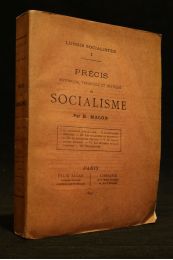 MALON : Précis historique, théorique et pratique de Socialisme - Edition Originale - Edition-Originale.com