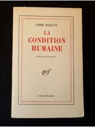 MALRAUX : La condition humaine - First edition - Edition-Originale.com