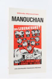 MANOUCHIAN : Manouchian - Prima edizione - Edition-Originale.com