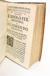 MANZ : Patrocinii debitorum calamitate belli depauperatorum pars prima suivi de Pars secunda - First edition - Edition-Originale.com