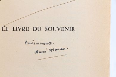 MARAN : Le Livre du Souvenir (Poèmes 1909-1957) - Libro autografato, Prima edizione - Edition-Originale.com