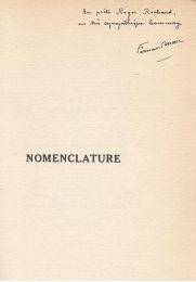MARC : Nomenclature - Signed book, First edition - Edition-Originale.com