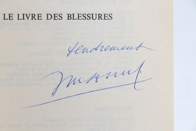 MARCENAC : Le livre des blessures - Autographe, Edition Originale - Edition-Originale.com