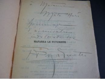 MARINETTI : Mafarka le futuriste - Autographe, Edition Originale - Edition-Originale.com