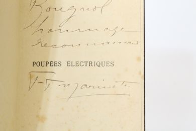 MARINETTI : Poupées électriques - Libro autografato, Prima edizione - Edition-Originale.com