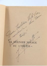 MARIOTTI : Le dernier voyage du Thétis - Libro autografato, Prima edizione - Edition-Originale.com