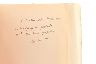 MARITAIN : Réponse à Jean Cocteau - Libro autografato, Prima edizione - Edition-Originale.com
