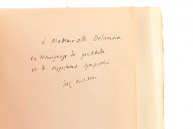 MARITAIN : Réponse à Jean Cocteau - Signed book, First edition - Edition-Originale.com