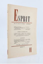 MARKER : Orphée - In Esprit N°11 de la 18ème année - Prima edizione - Edition-Originale.com