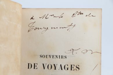 MARMIER : Souvenirs de voyages et traditions populaires - Autographe, Edition Originale - Edition-Originale.com
