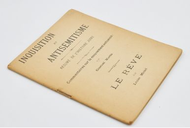 MARTIN  : Inquisition et antisémitisme - Résumé de l'histoire juive [suivi de] Le Rêve par Louise Michel - First edition - Edition-Originale.com